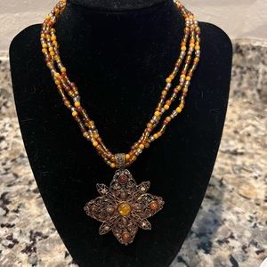 Vintage beaded necklace